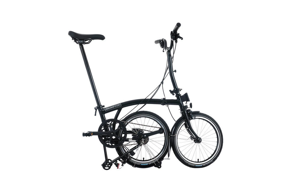 Rower składany Brompton C-Line 4s Dynamo SV8 Matt Black SV8