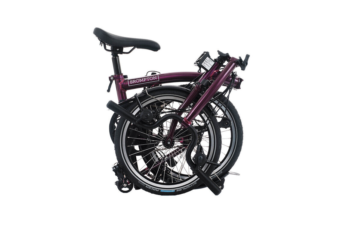 Rower składany Brompton C-Line 4s Amethyst Lacquer