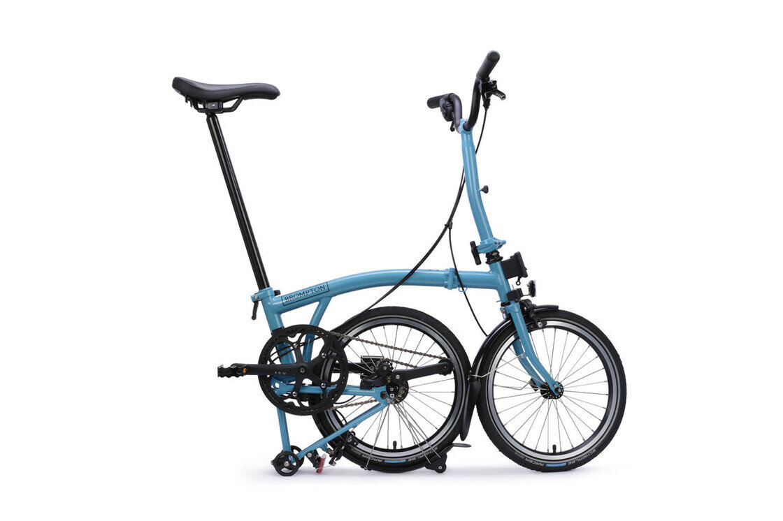 Rower składany Brompton C-Line 4s Cloud Metallic