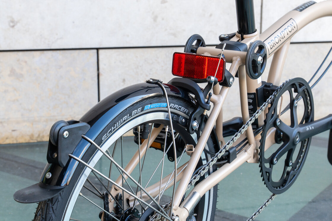 Rower składany Brompton C-Line 4s Dune Sand