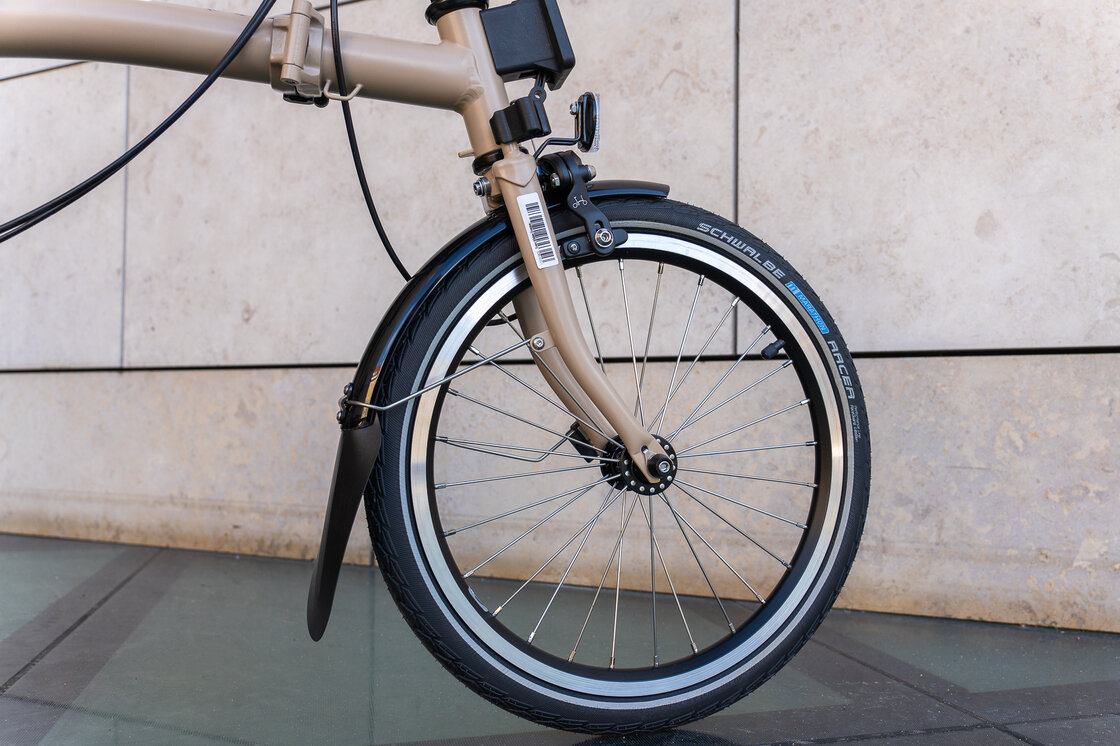 Rower składany Brompton C-Line 4s Dune Sand