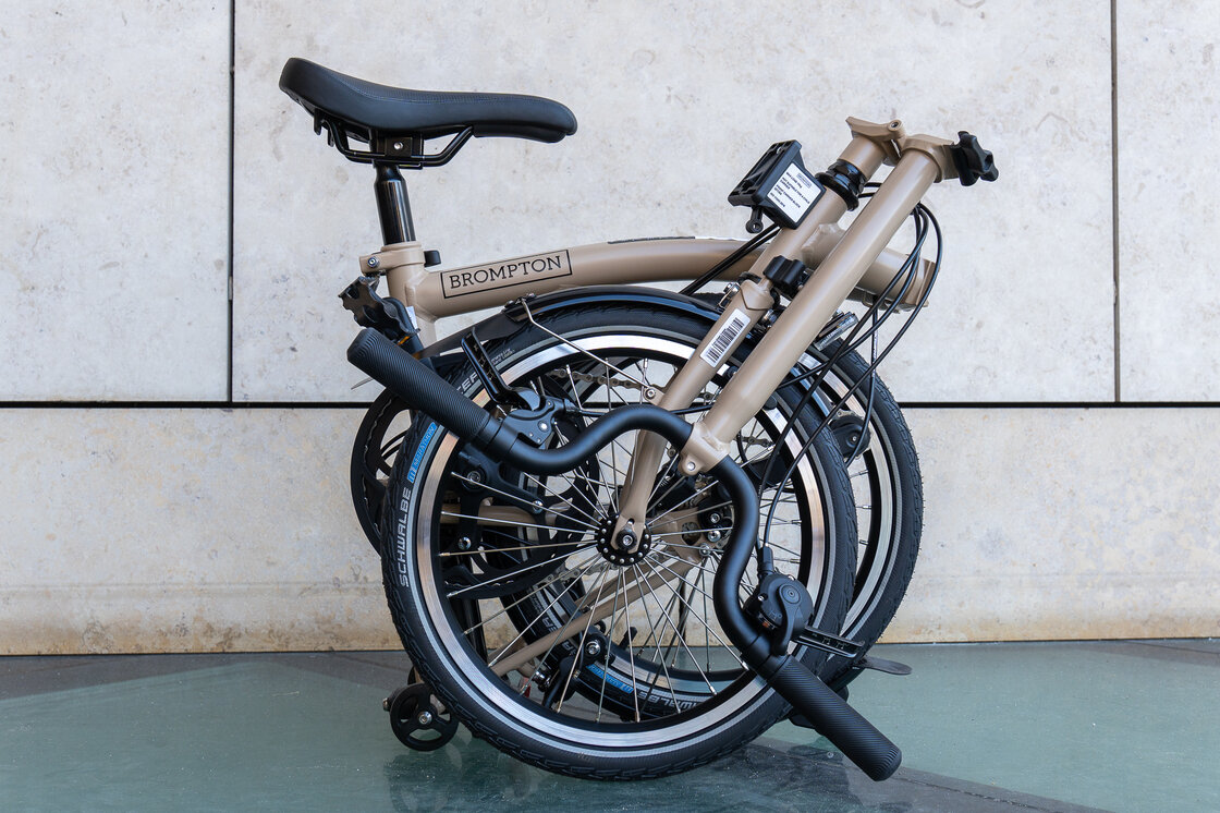 Rower składany Brompton C-Line 4s Dune Sand