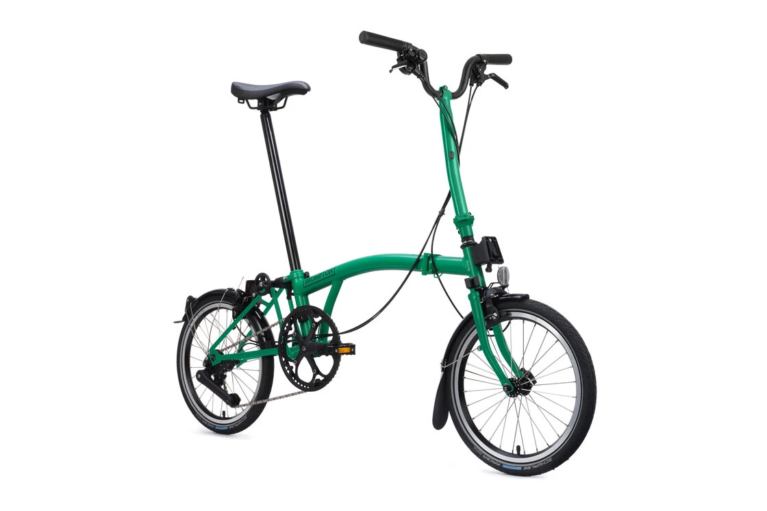 Rower składany Brompton C-Line 4s Palm Green