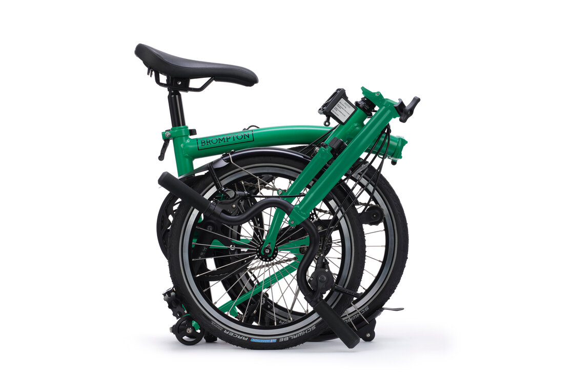 Rower składany Brompton C-Line 4s Palm Green