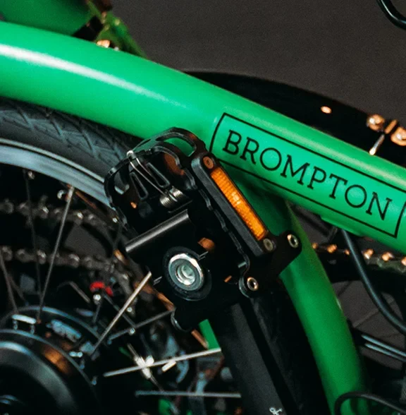 Rower składany Brompton C-Line 4s Palm Green