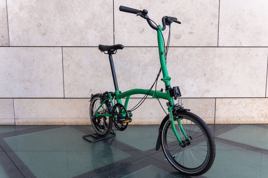 Rower składany Brompton C-Line 4s Palm Green