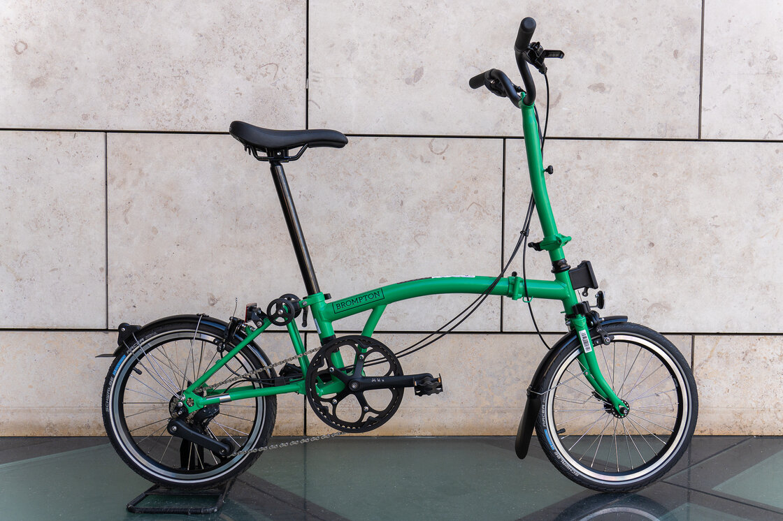 Rower składany Brompton C-Line 4s Palm Green