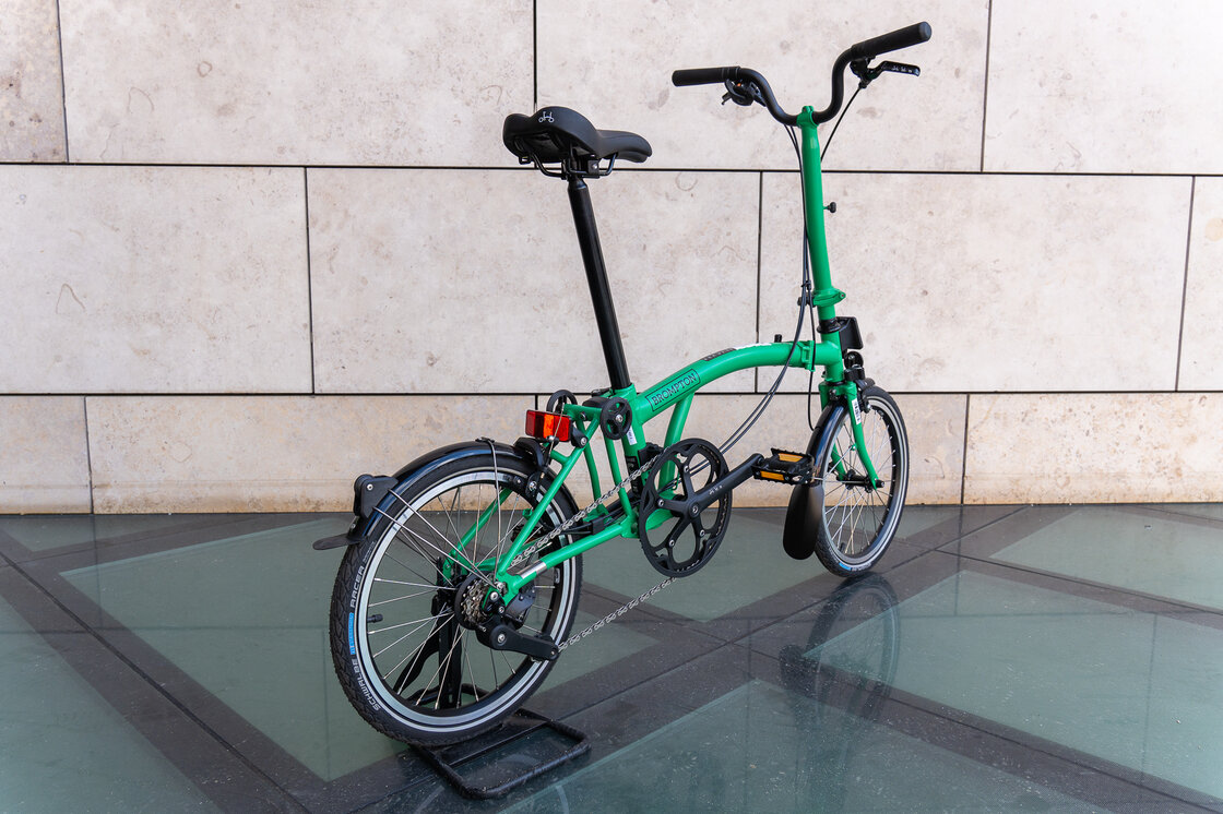 Rower składany Brompton C-Line 4s Palm Green