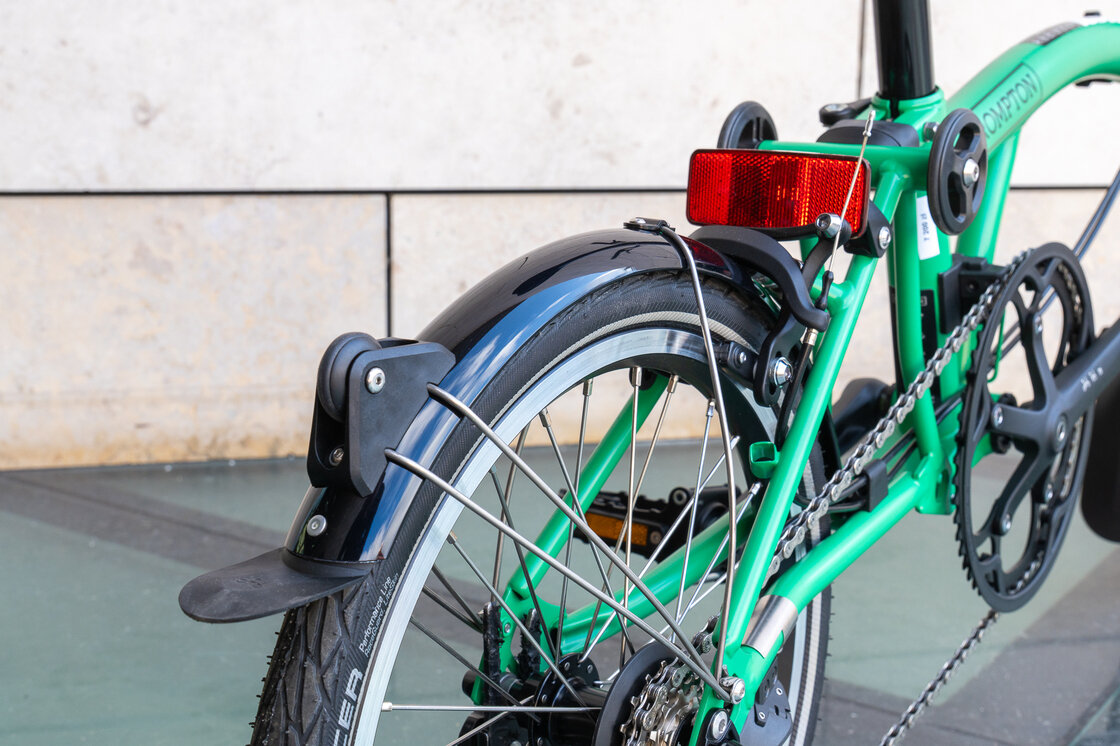 Rower składany Brompton C-Line 4s Palm Green