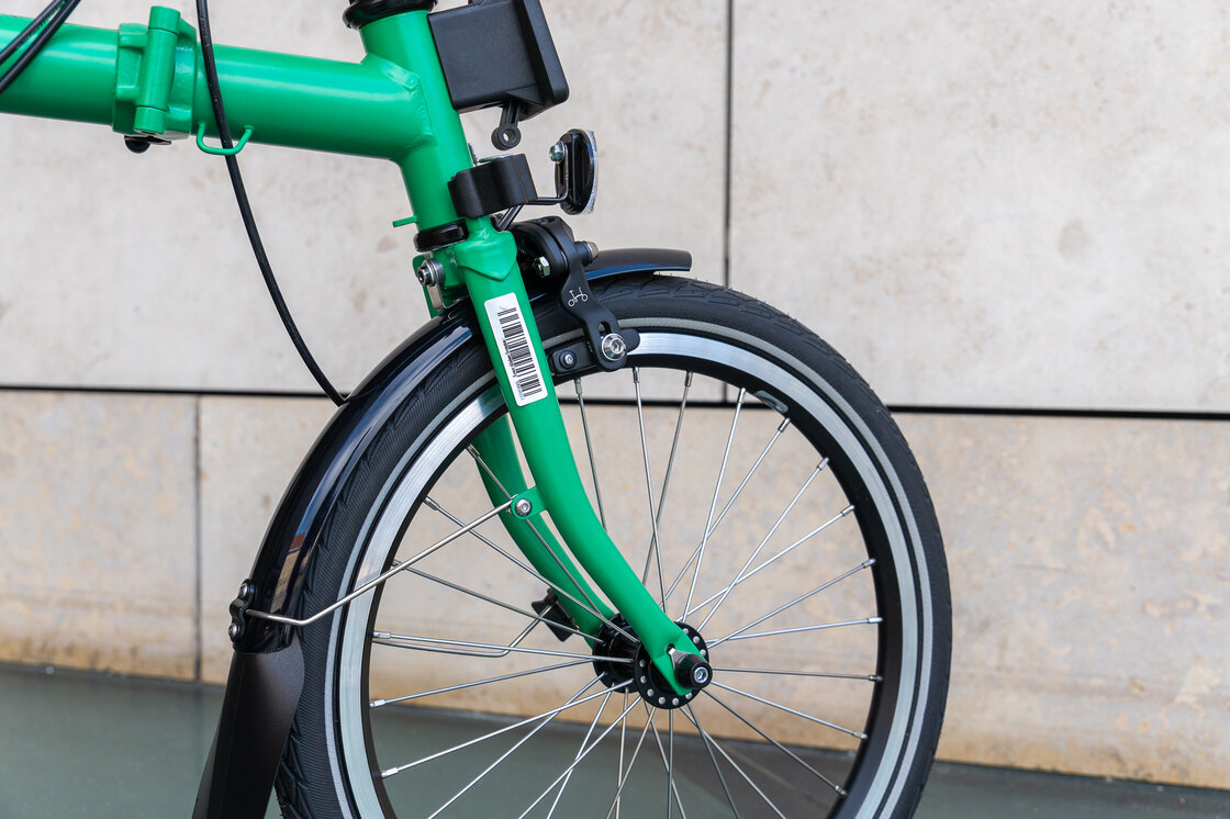 Rower składany Brompton C-Line 4s Palm Green