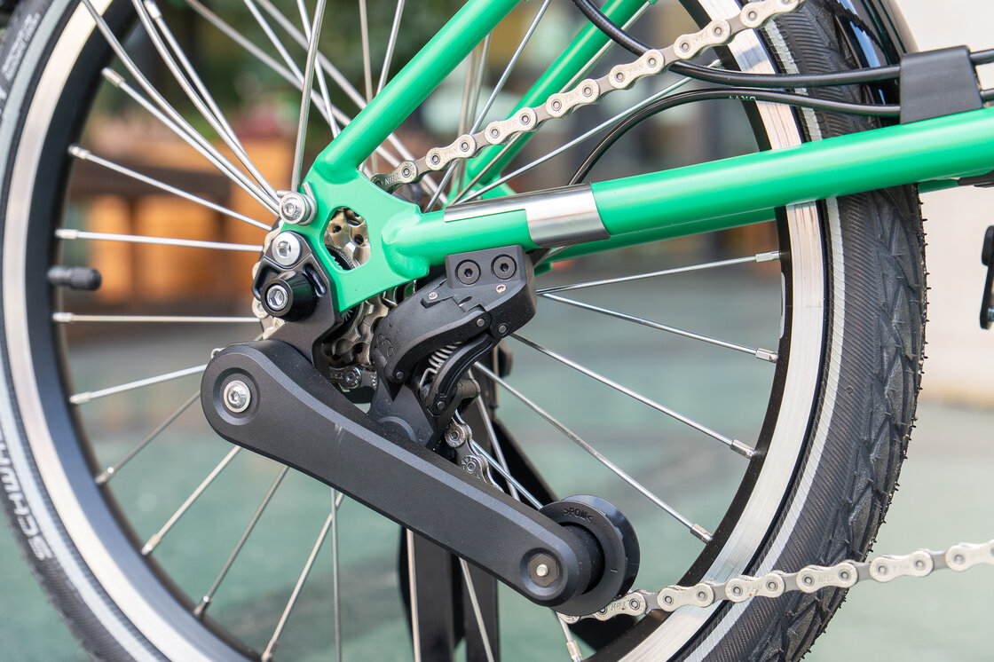 Rower składany Brompton C-Line 4s Palm Green
