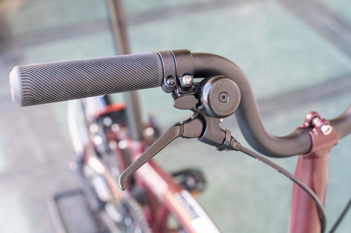 Rower składany Brompton C-Line 4s Plum Red