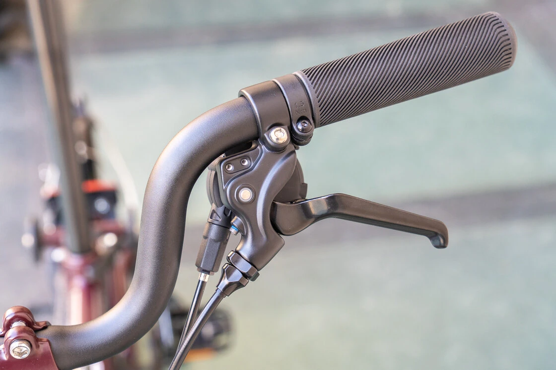 Rower składany Brompton C-Line 4s Plum Red