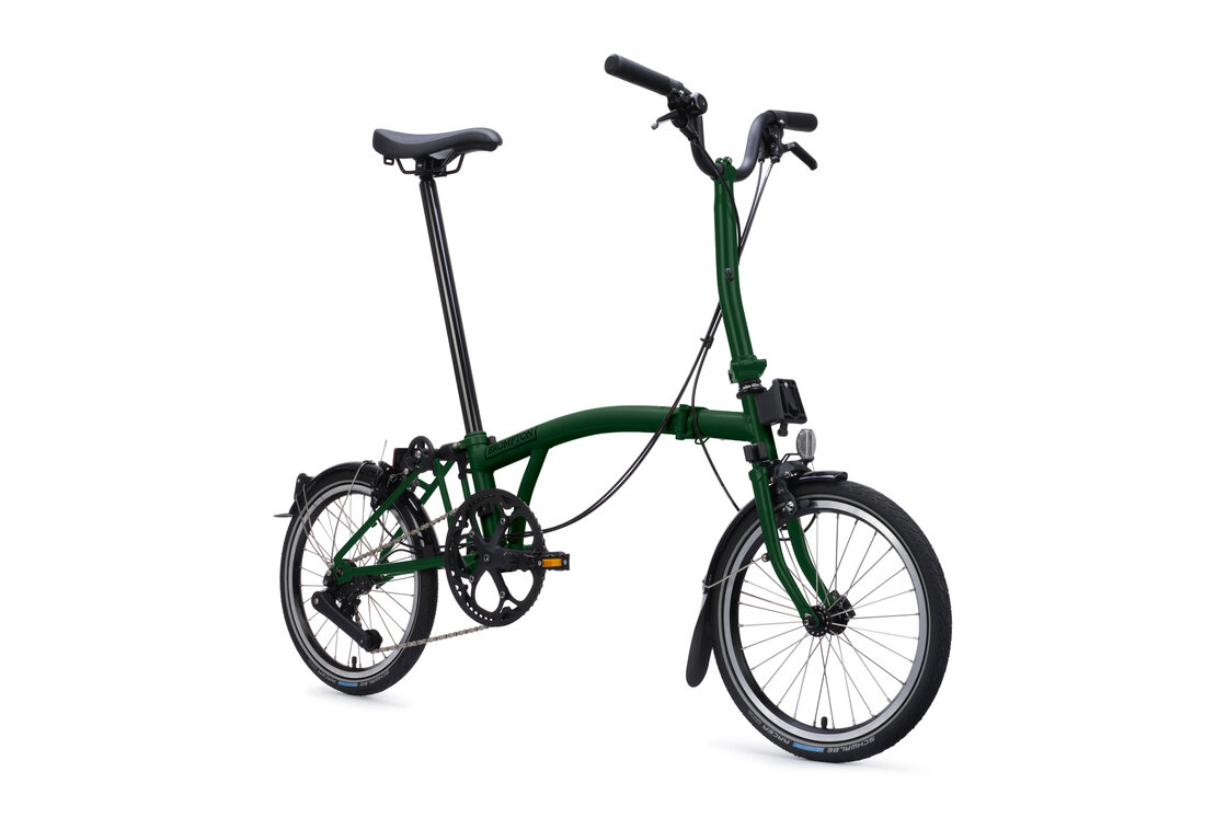 Rower składany Brompton C-Line 4s Racing Green