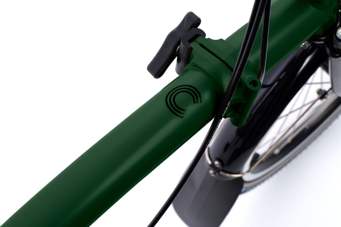 Rower składany Brompton C-Line 4s Racing Green