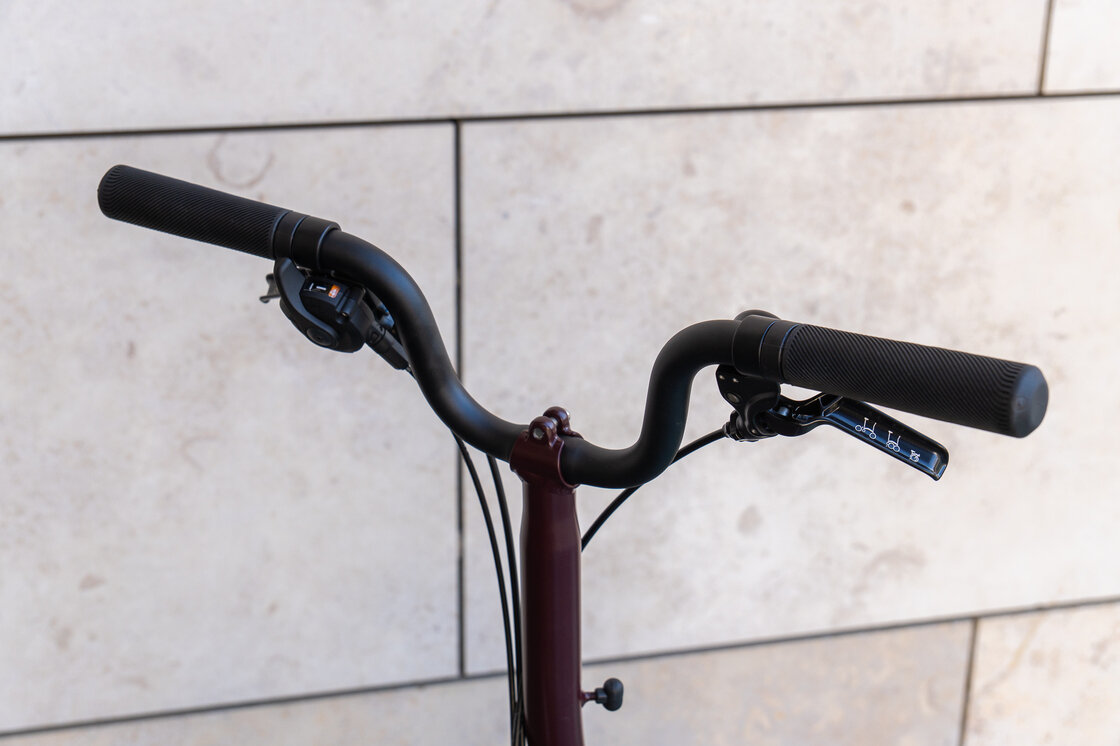 Rower składany Brompton C-Line 4s Red Plum