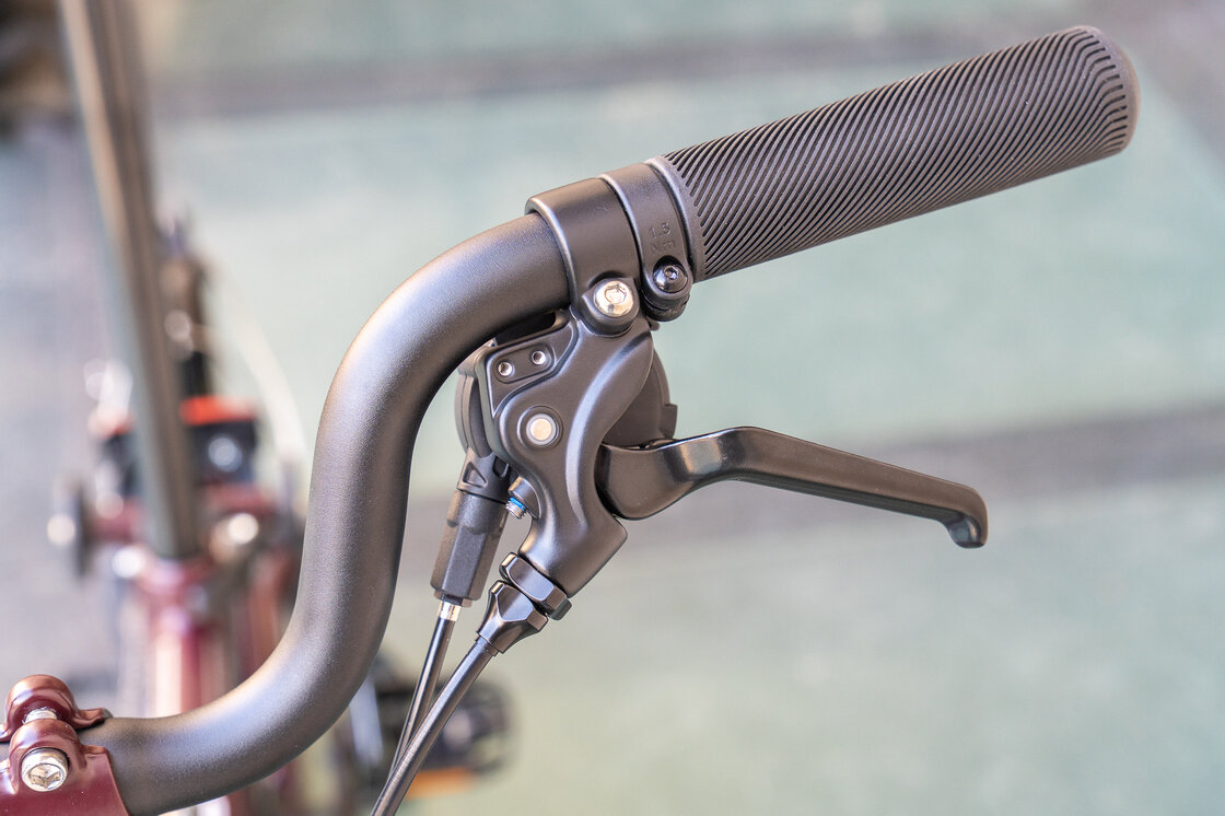 Rower składany Brompton C-Line 4s Red Plum