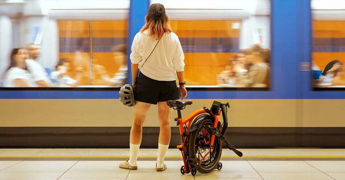 Rower składany Brompton G-Line 8s