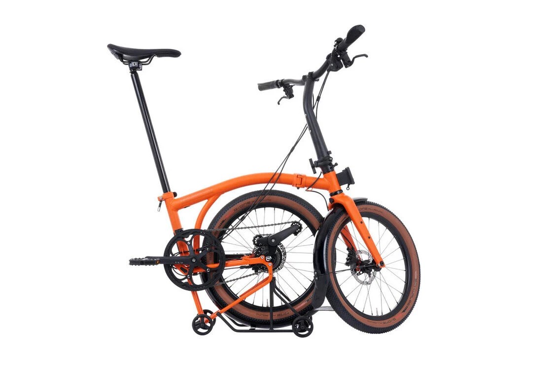 Rower składany Brompton G-Line 8s Adventure Orange