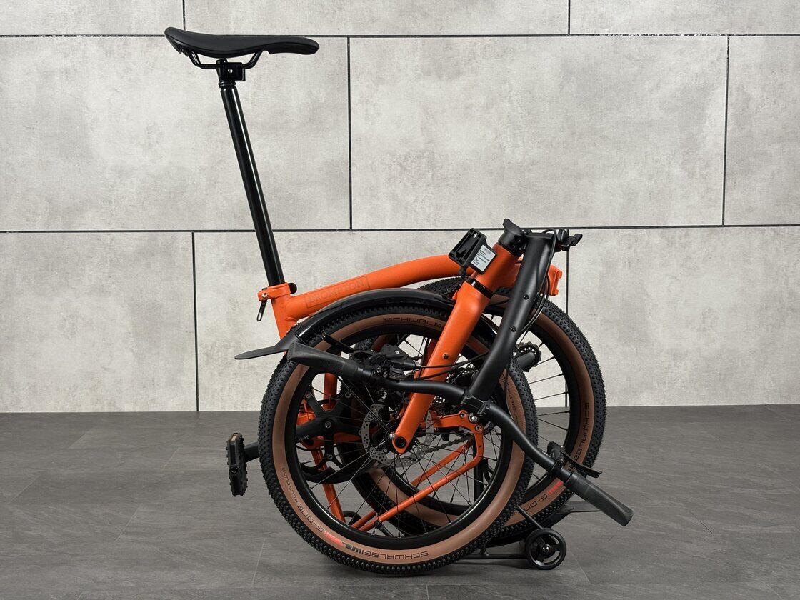 Rower składany Brompton G-Line 8s Adventure Orange