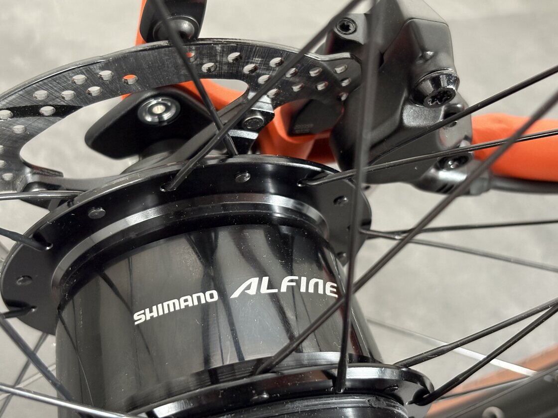 Rower składany Brompton G-Line 8s Adventure Orange