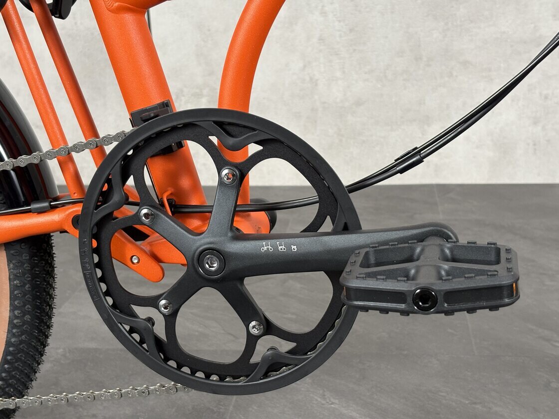 Rower składany Brompton G-Line 8s Adventure Orange