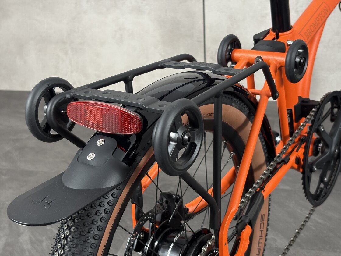 Rower składany Brompton G-Line 8s Adventure Orange
