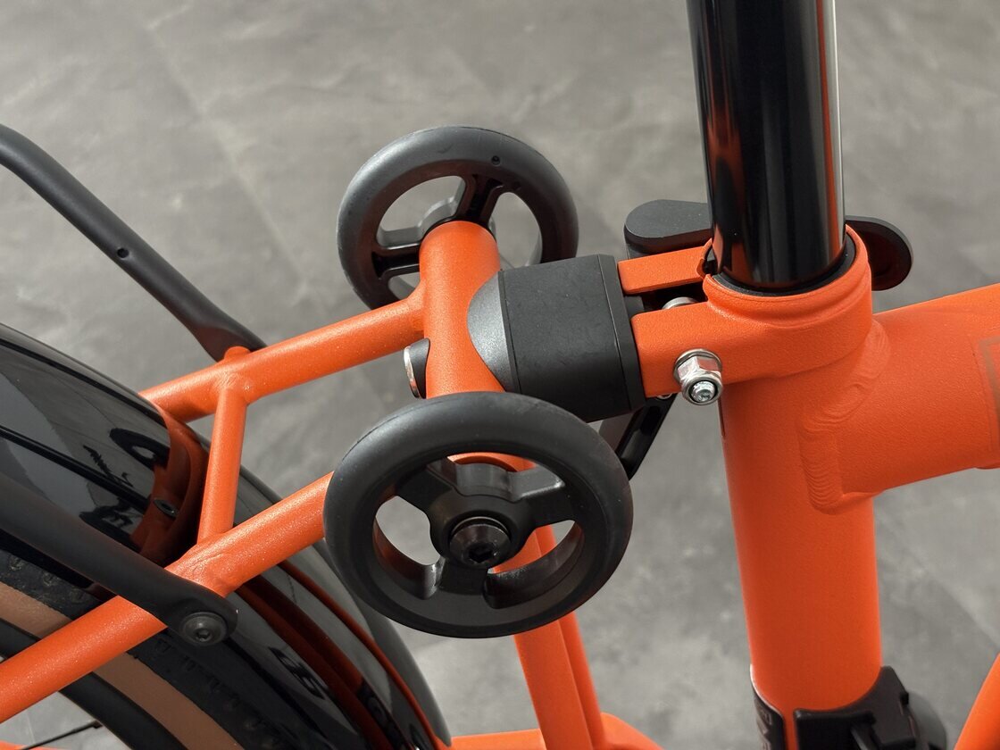 Rower składany Brompton G-Line 8s Adventure Orange