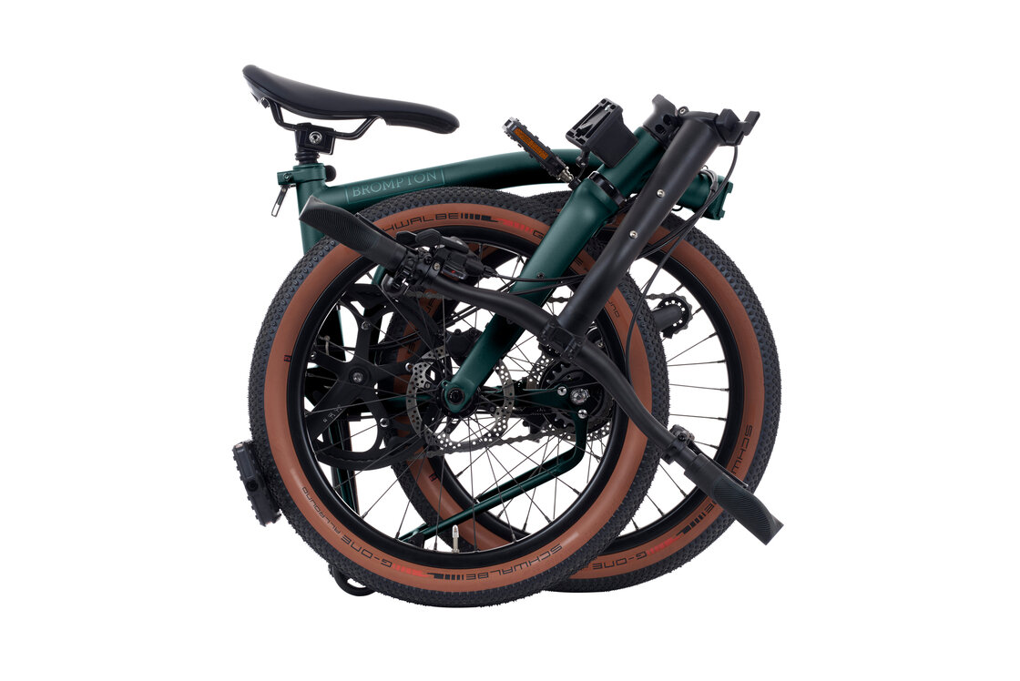 Rower składany Brompton G-Line 8s Forest Green