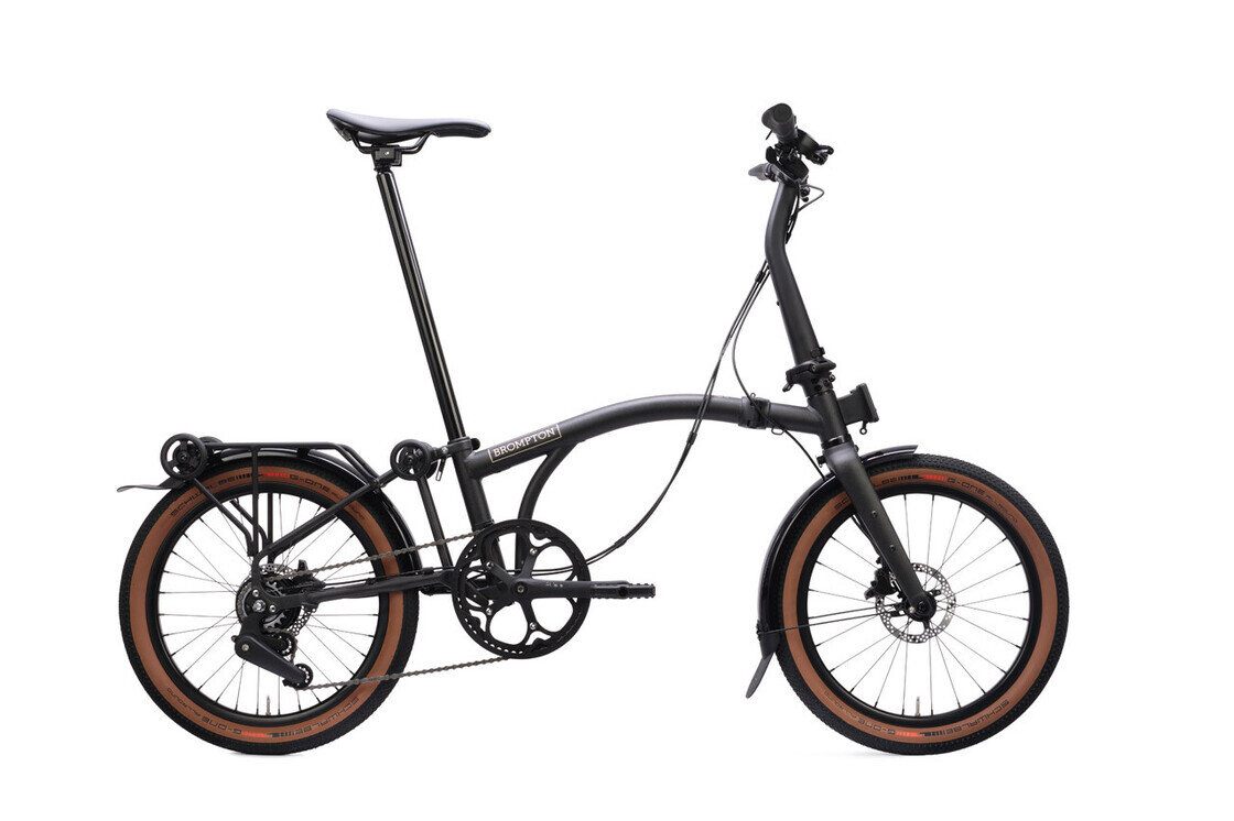 Rower składany Brompton G-Line 8s Space Black