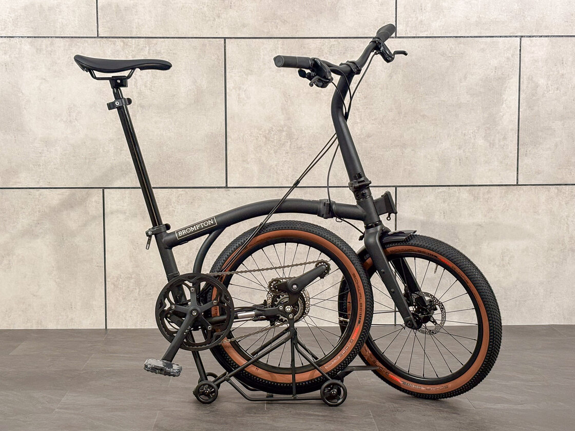 Rower składany Brompton G-Line 8s Space Black