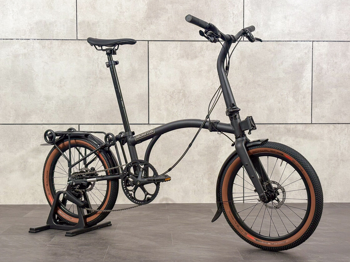 Rower składany Brompton G-Line 8s Space Black