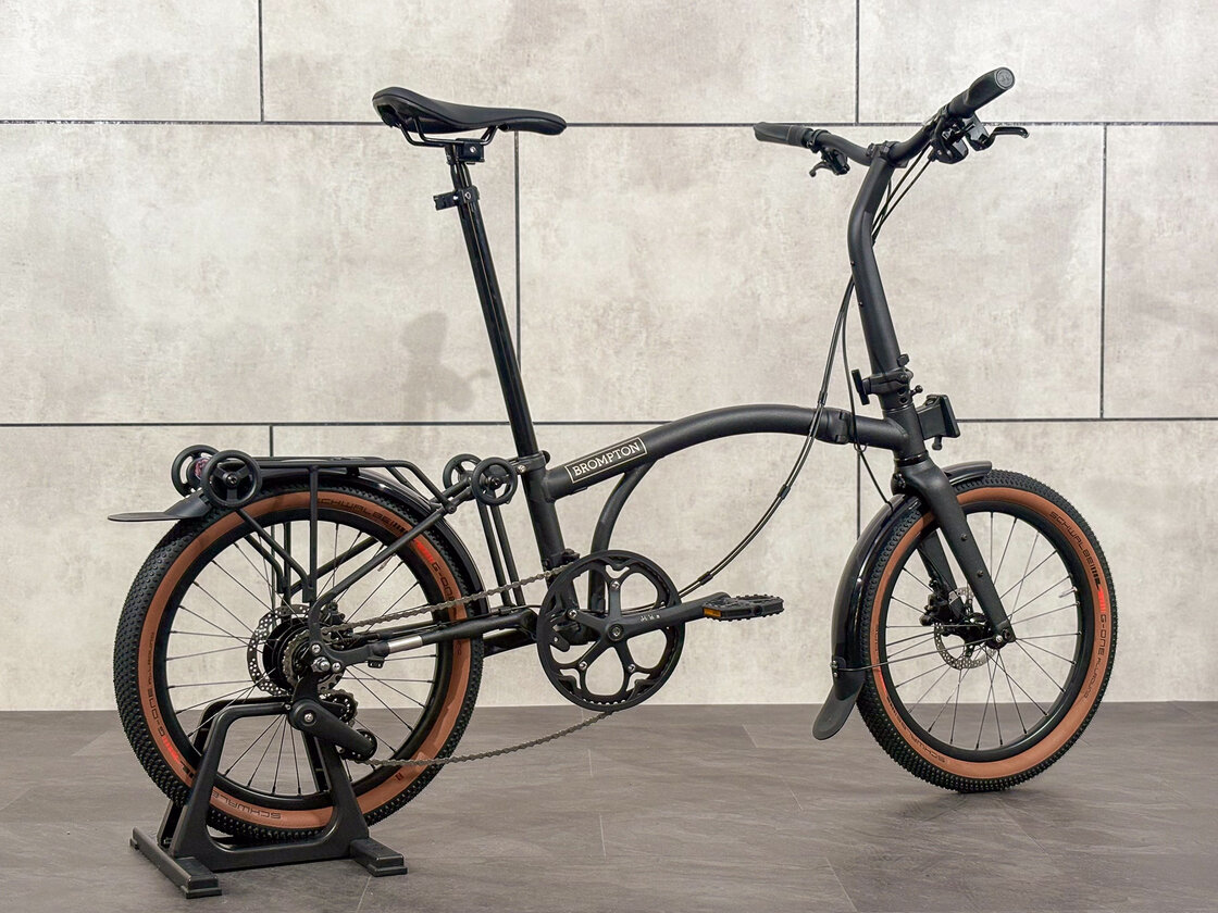 Rower składany Brompton G-Line 8s Space Black