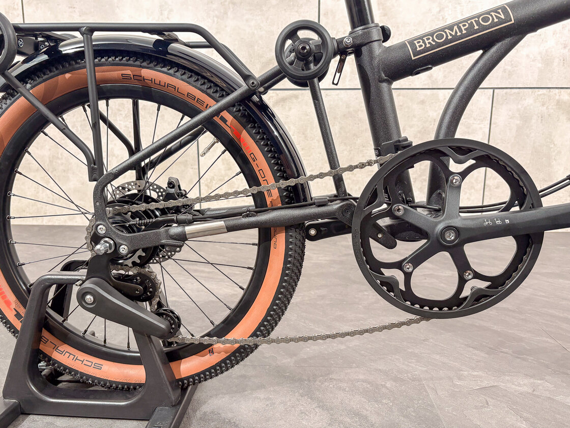 Rower składany Brompton G-Line 8s Space Black