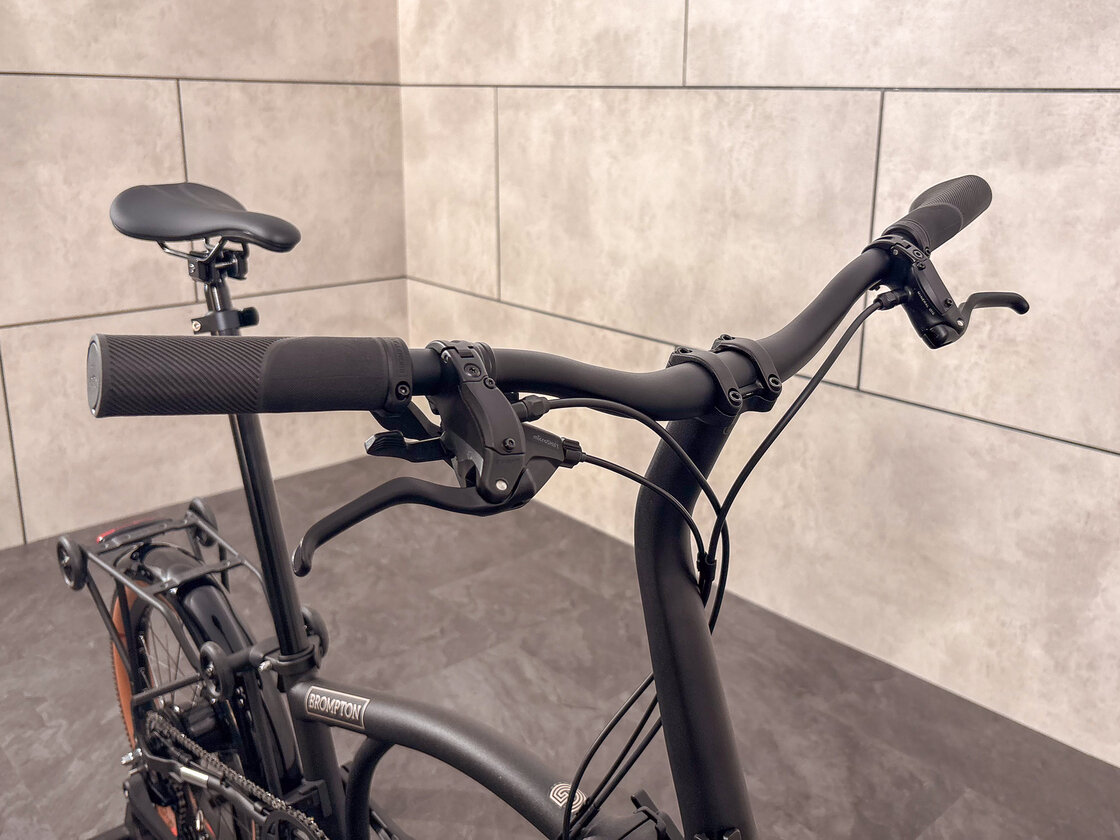 Rower składany Brompton G-Line 8s Space Black