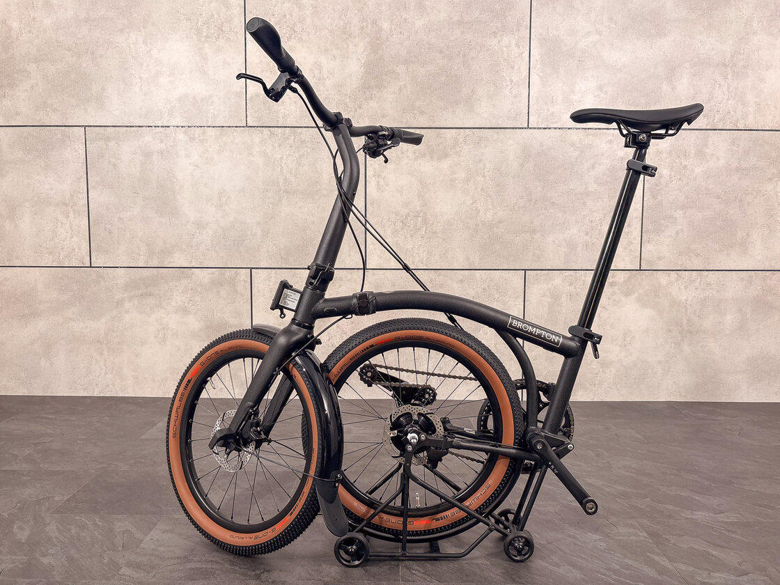 Rower składany Brompton G-Line 8s Space Black