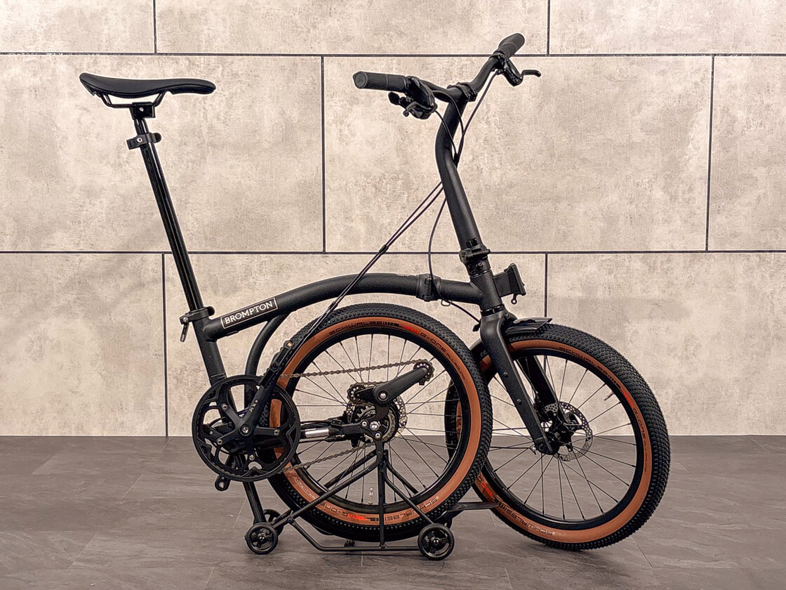 Rower składany Brompton G-Line 8s Space Black