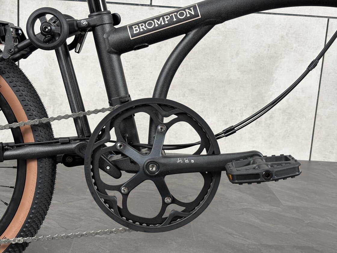 Rower składany Brompton G-Line 8s Space Black