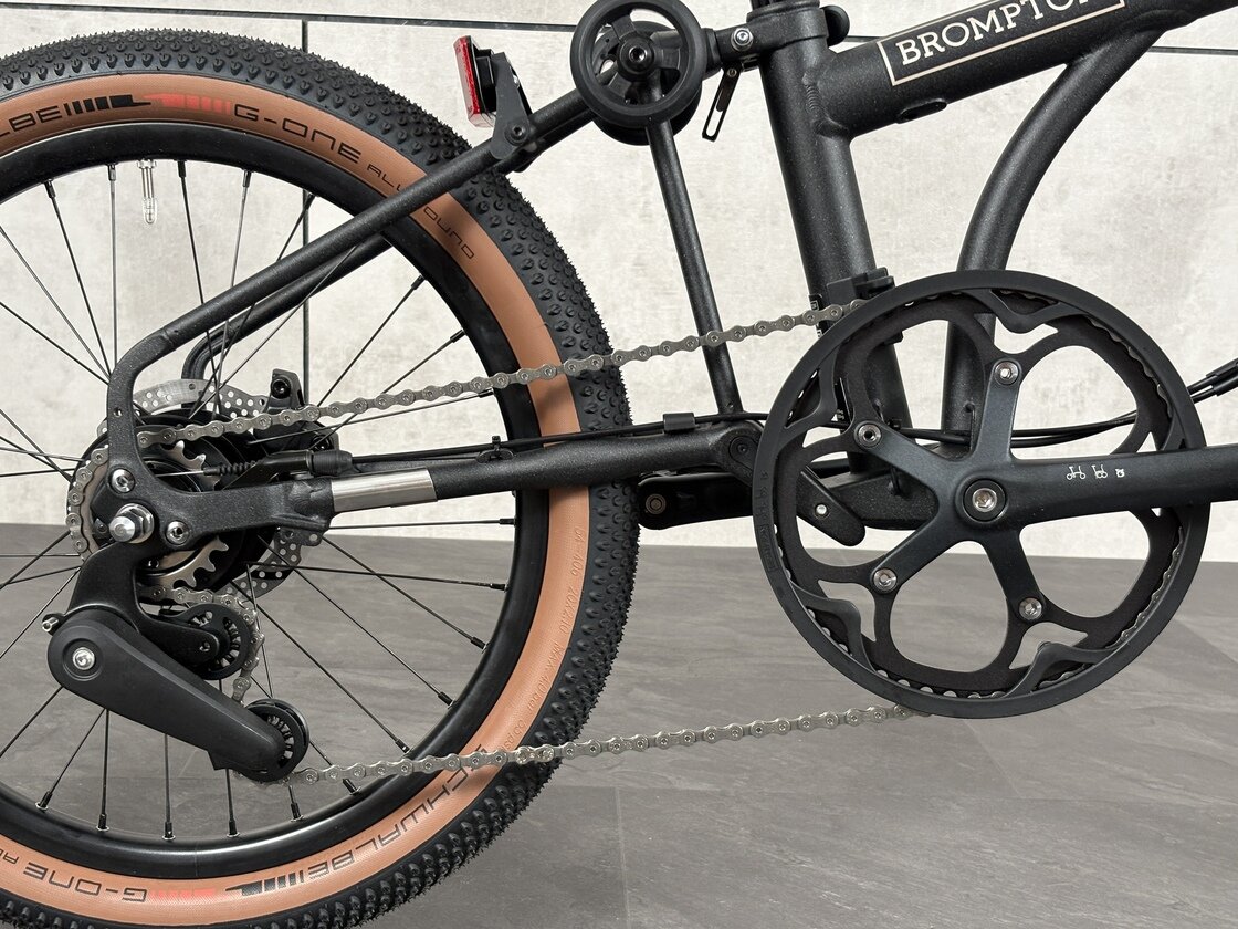 Rower składany Brompton G-Line 8s Space Black