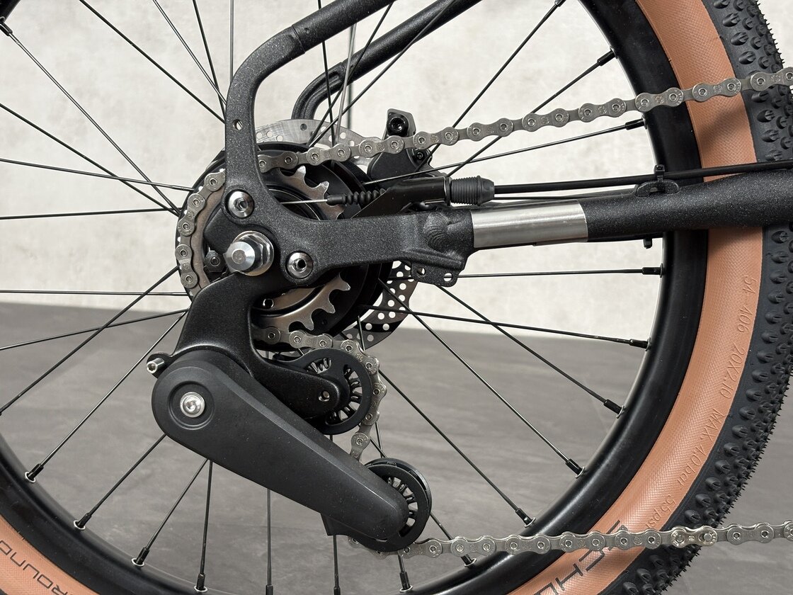 Rower składany Brompton G-Line 8s Space Black
