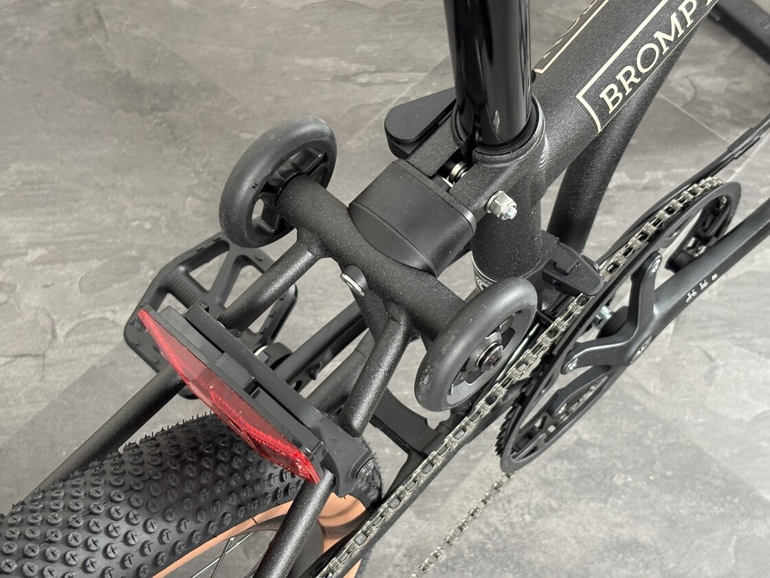 Rower składany Brompton G-Line 8s Space Black