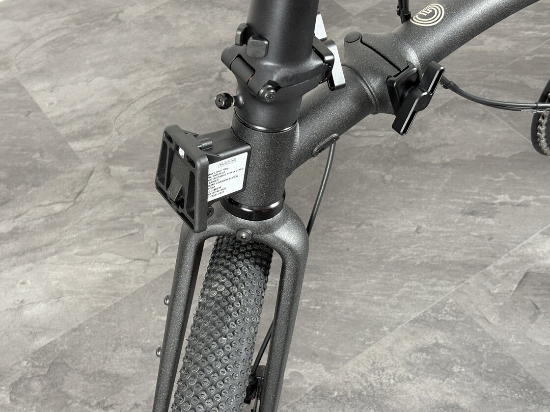 Rower składany Brompton G-Line 8s Space Black