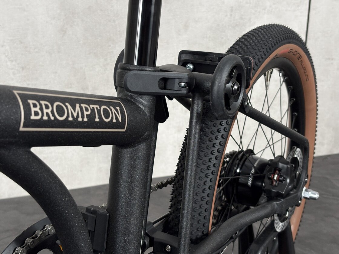 Rower składany Brompton G-Line 8s Space Black