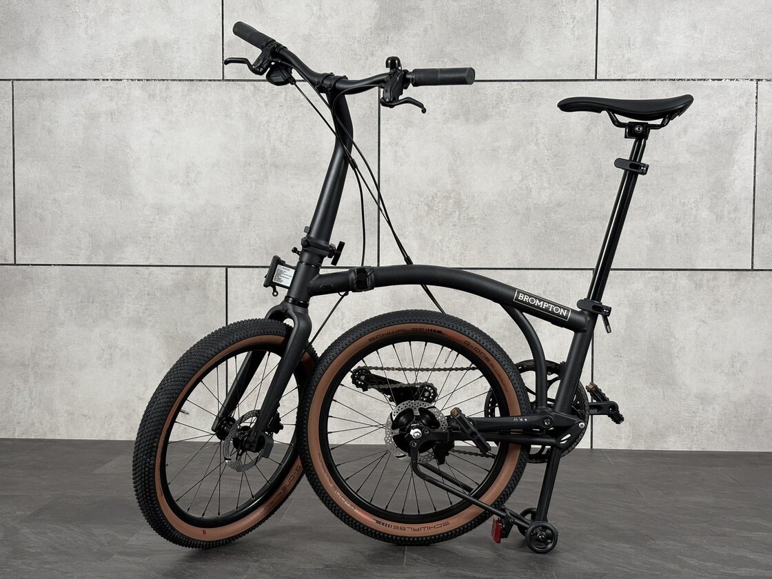 Rower składany Brompton G-Line 8s Space Black