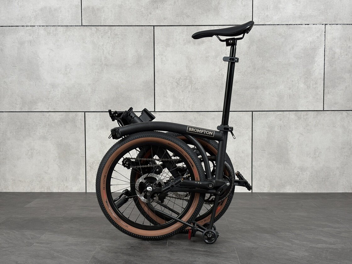 Rower składany Brompton G-Line 8s Space Black