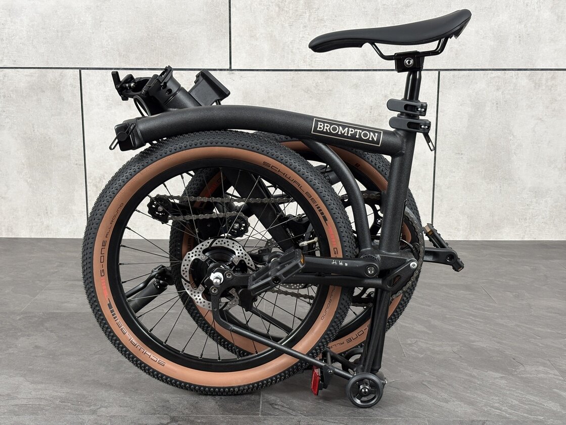 Rower składany Brompton G-Line 8s Space Black