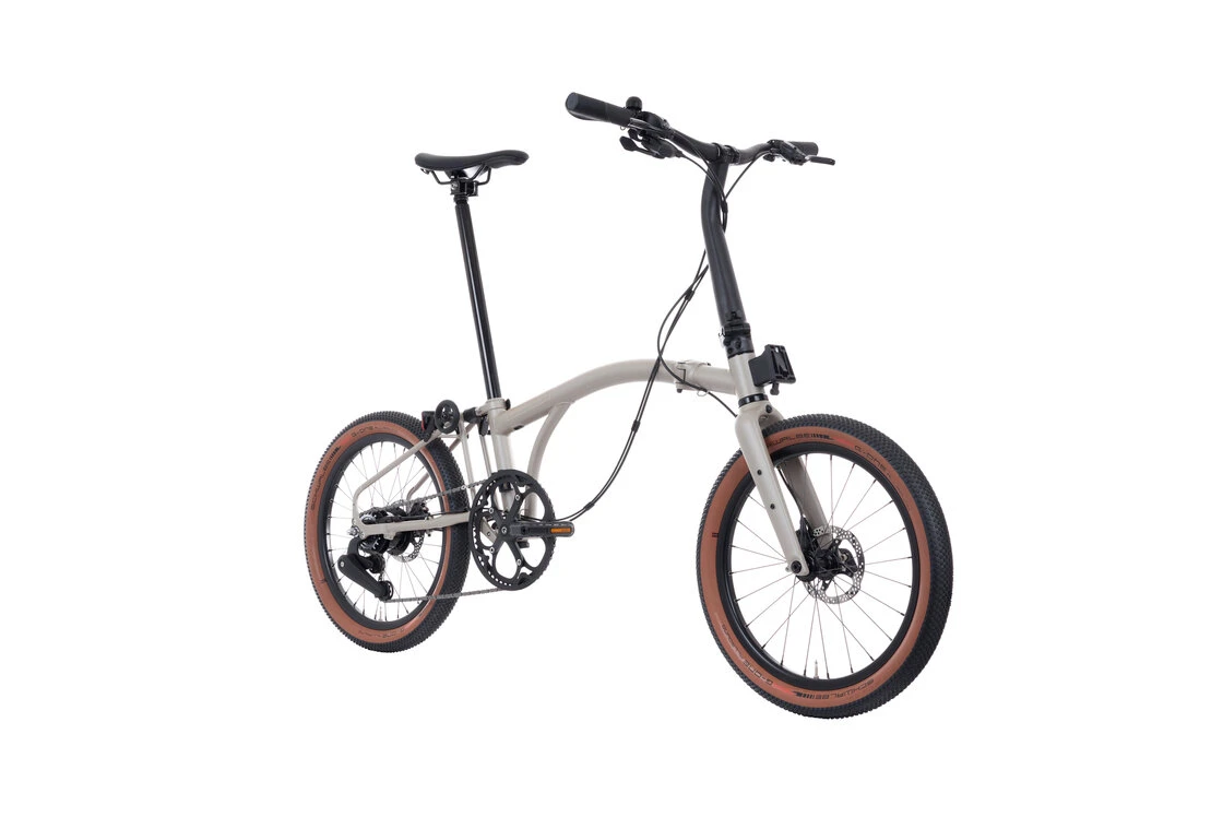 Rower składany Brompton G-Line 8s Traildust White