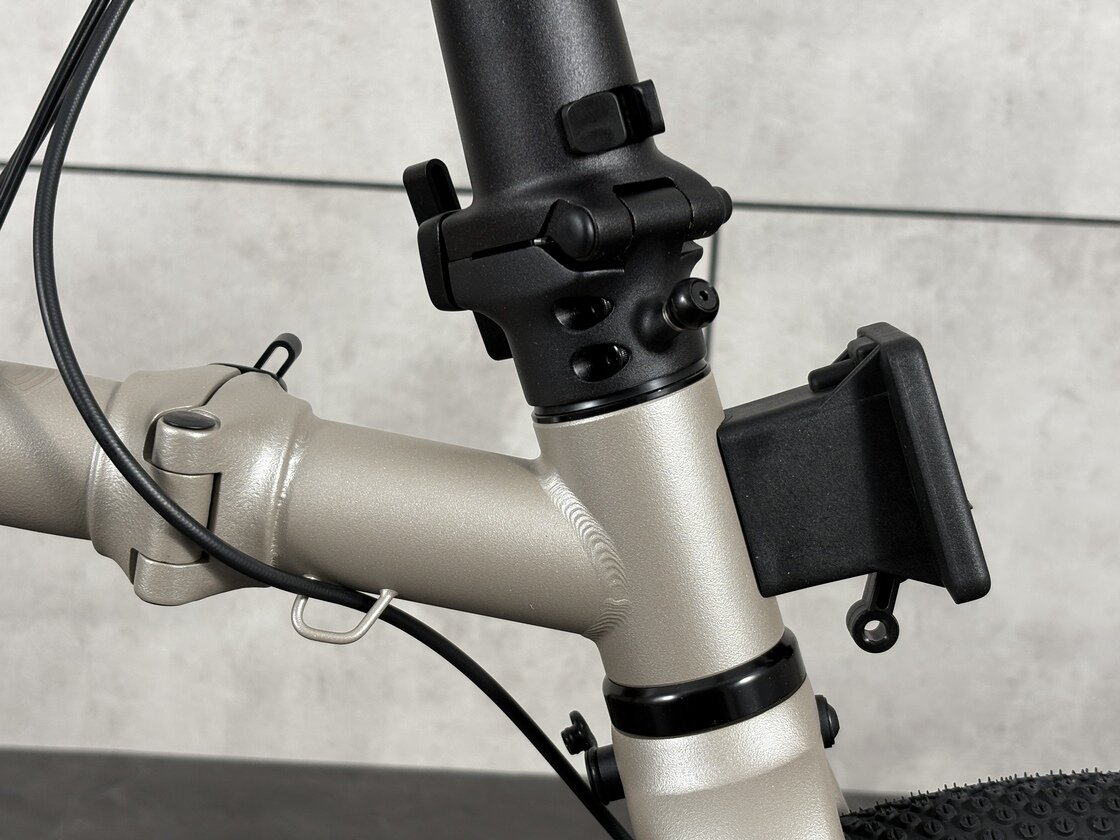 Rower składany Brompton G-Line 8s Traildust White