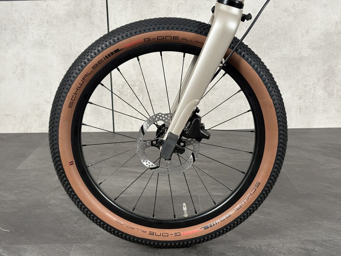 Rower składany Brompton G-Line 8s Traildust White