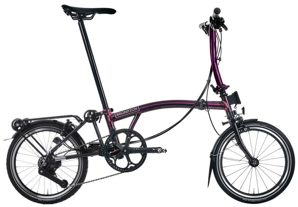 Rower składany Brompton P-Line 12 Amethyst Lacquer